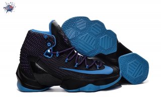 Meilleures Nike Lebron 13 Noir Bleu Pourpre