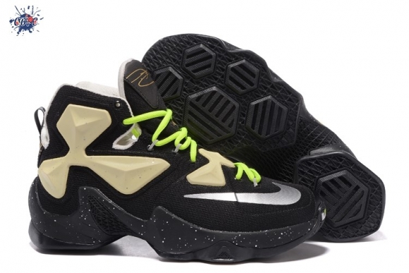 Meilleures Nike Lebron 13 Noir Jaune