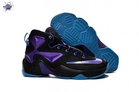 Meilleures Nike Lebron 13 Noir Pourpre