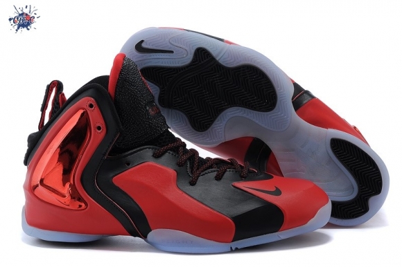 Meilleures Nike Lil Penny Posite Rouge Noir