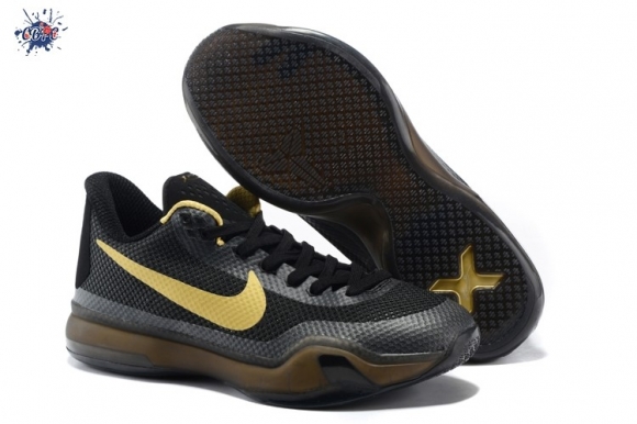 Meilleures Nike Zoom Kobe 10 Or Noir