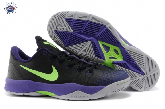 Meilleures Nike Zoom Kobe 4 Noir Pourpre Vert