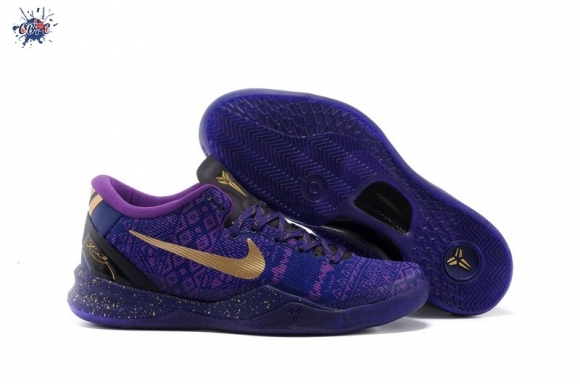 Meilleures Nike Zoom Kobe 8 Pourpre Or