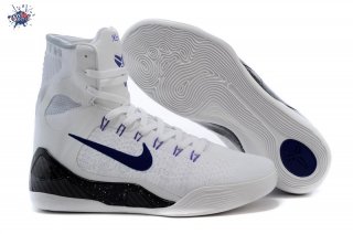 Meilleures Nike Zoom Kobe 9 Elite Blanc Noir Pourpre