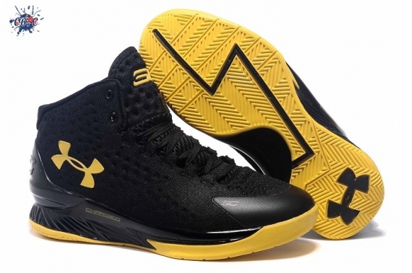 Meilleures Under Armour Curry 1 Jaune Noir