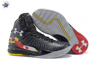 Meilleures Under Armour Curry 2 Gris Noir