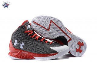 Meilleures Under Armour Curry 2 Noir Rouge Blanc